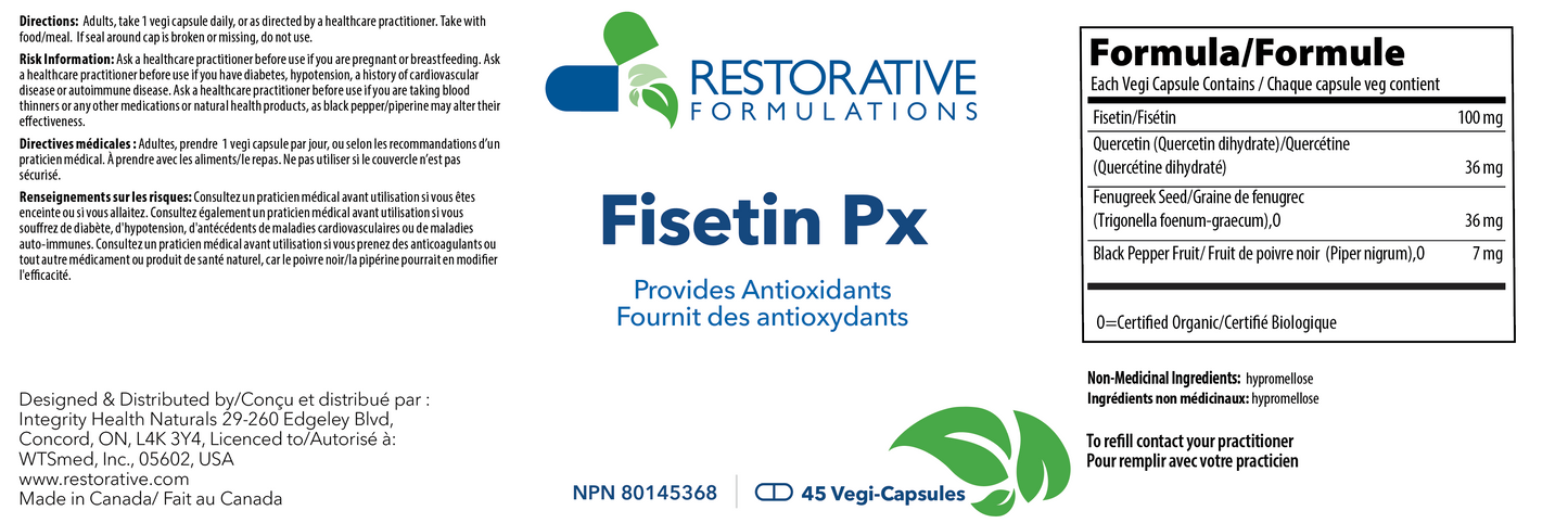 Fisetin Px (45 VegiCaps)